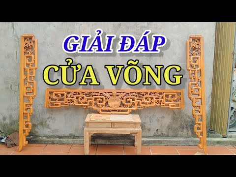 Video ????Giá Cửa Võng tính NTN?? giải đáp về Cửa Võng gỗ Thờ... - youtube