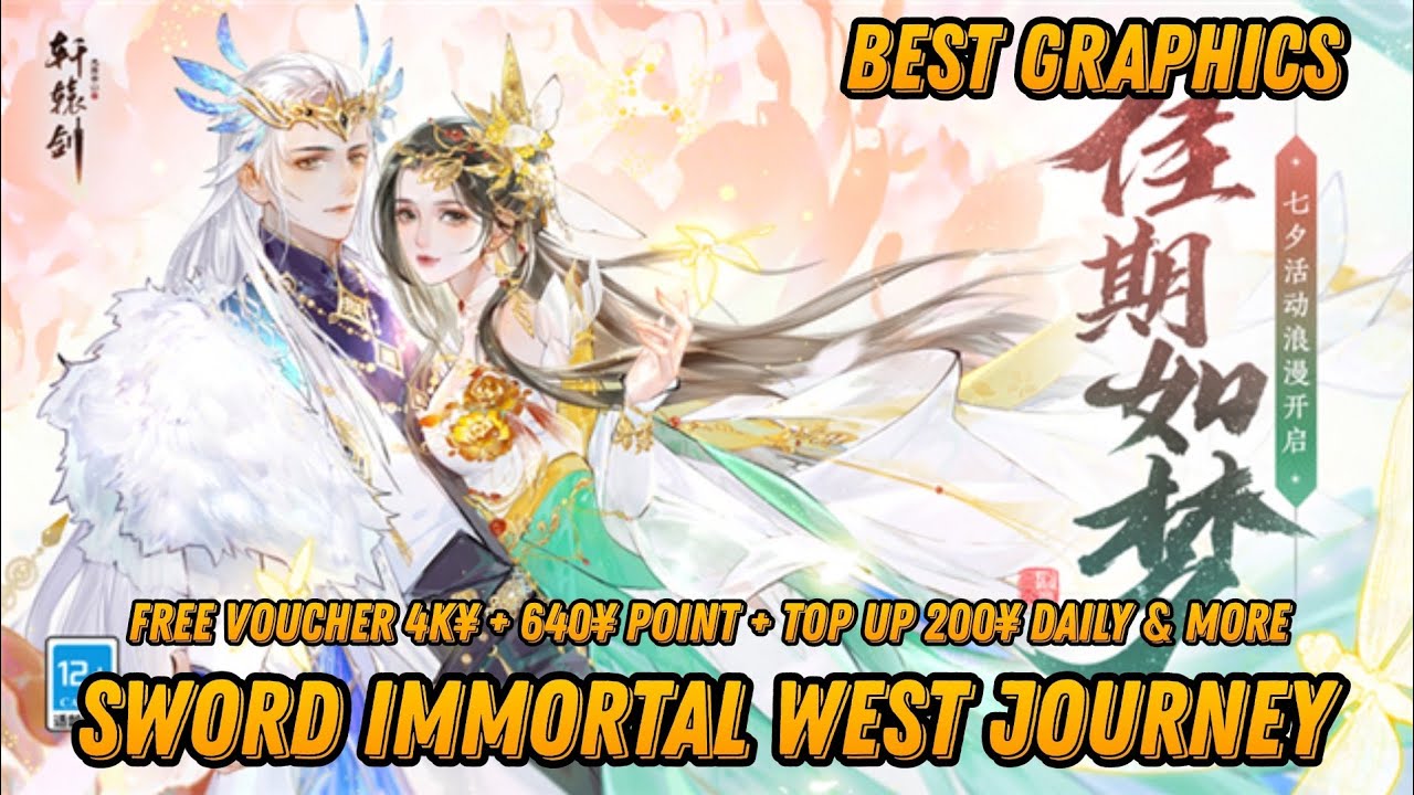 Sword Immortal West Journey - Free Voucher 4K¥ + Daily 640¥ + Top Up