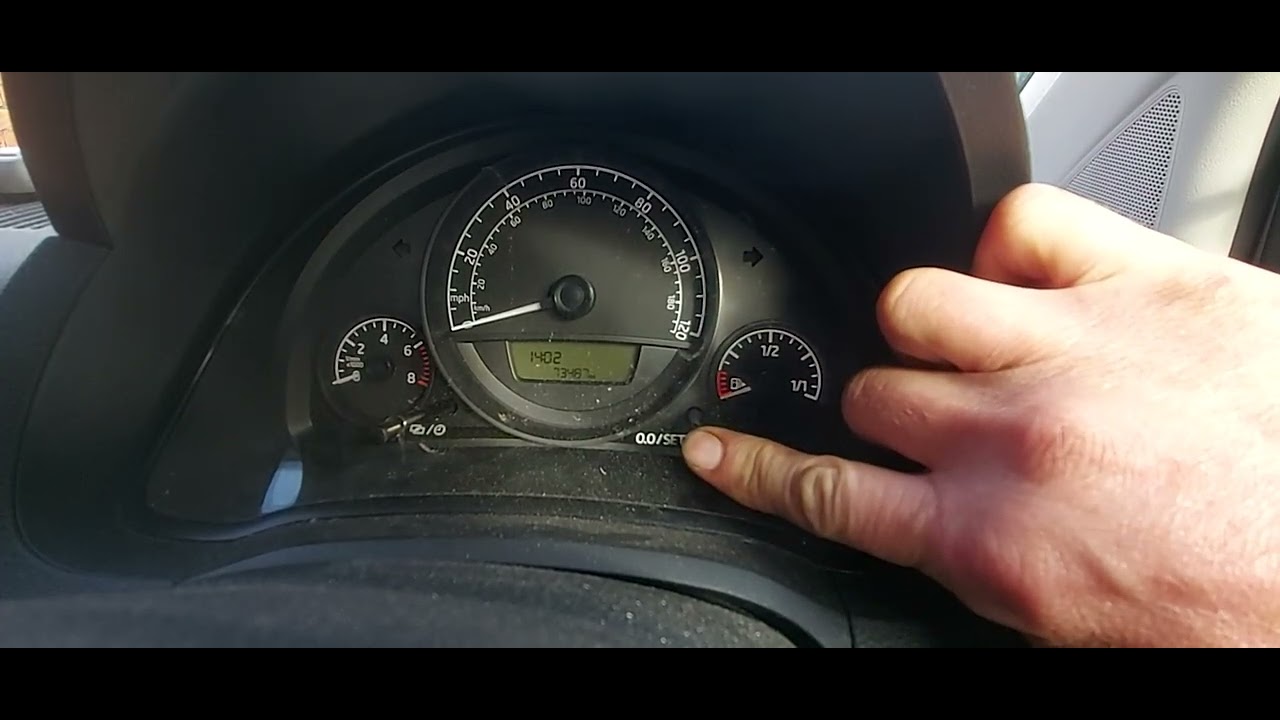 Skoda Citigo service inspection light rest (2012-2019)