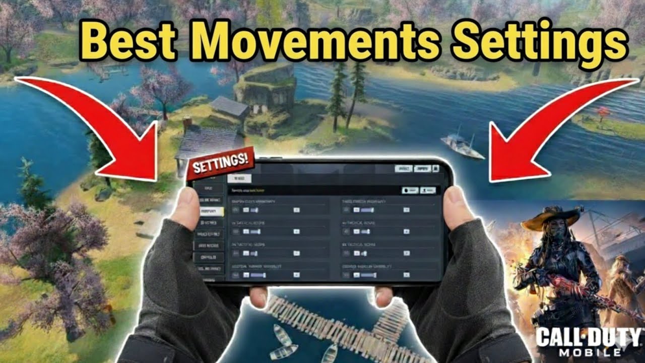 Настройки быстрого перемещения в COD Mobile | Руководство по оптимальной чувствительности