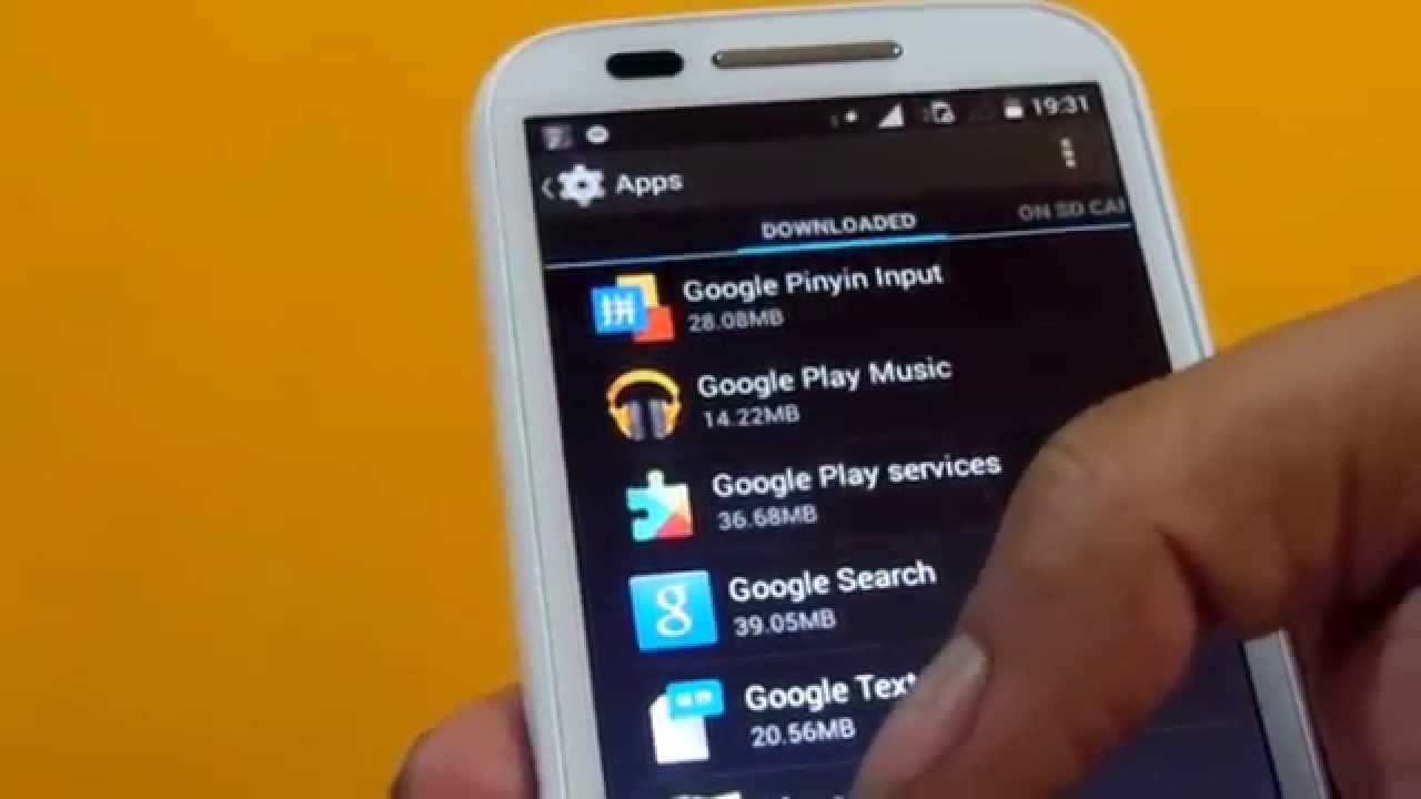 How to move installed apps to SD card in Moto E YouTube