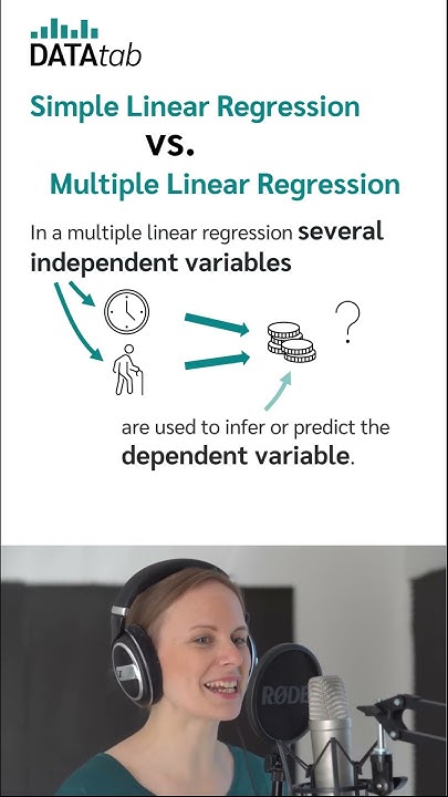 Simple Linear Regression vs. Multiple Linear Regression [in 60 sec.] # ...