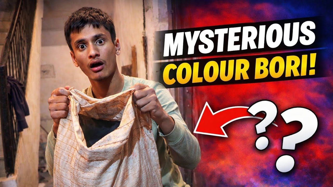 Ye Bori Me Itna Saara Holi Colour! 😲