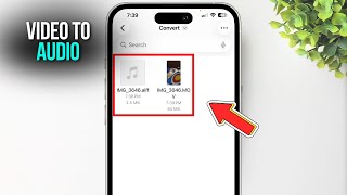 How to Convert Video to Audio on iPhone