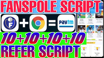 Fanspole refer script, No number, No email, one device unlimited refer bypass script #fanspole