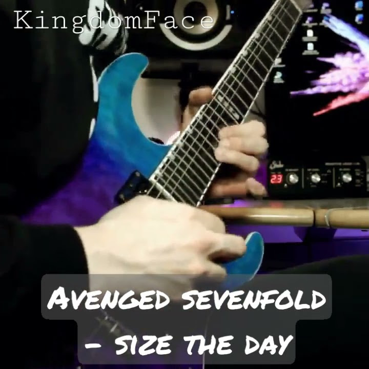 AVENGED SEVENFOLD - SEIZE THE DAY [ SOLO GUITAR ] #Shorts