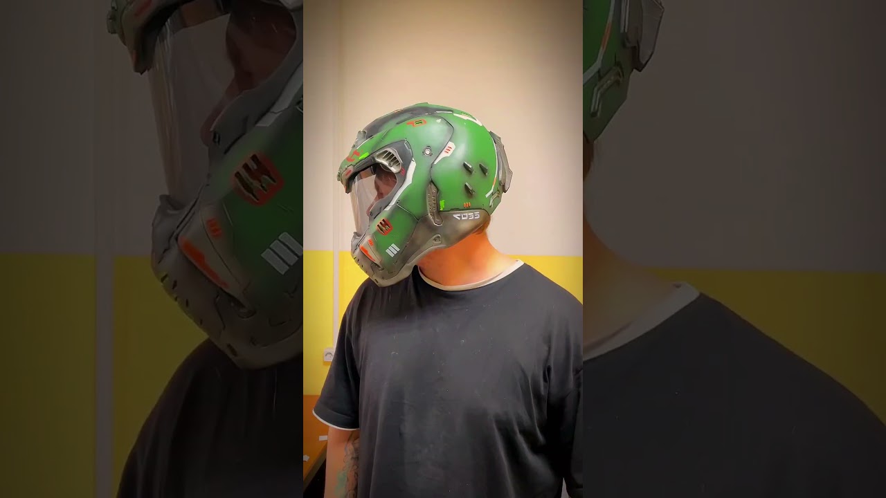 Doom: Airsoft Helmet & Cosplay - The Embodiment of Chaos