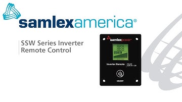 SSW Series Inverter Remote, SSW-R1-12B