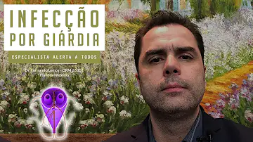O que são cistos de Giardia lamblia?