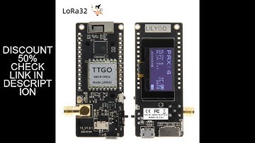 LILYGO® LoRa32 V2.1 ESP32 LoRa Development Board, SX1276 SX1278 Module, 433MHz 868MHz 915MHz, 0.96 I