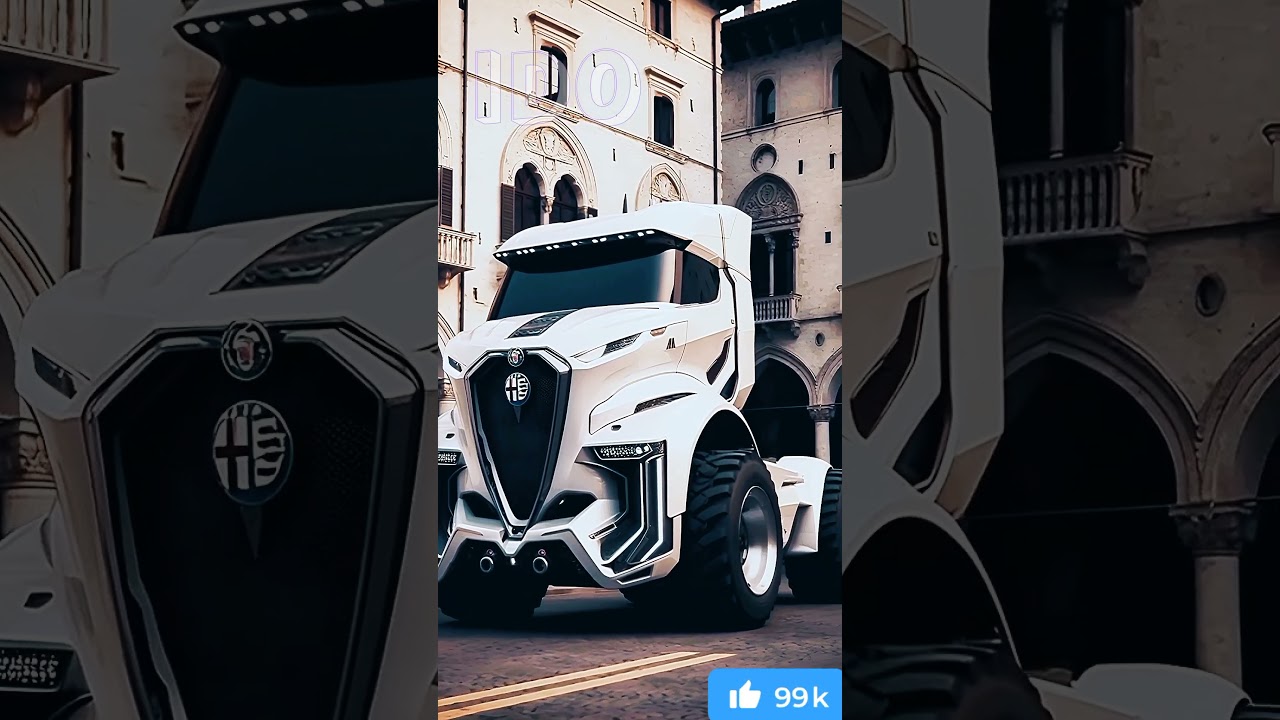 Insane Futuristic Alfa Romeo Truck Concept 🚛✨ | 