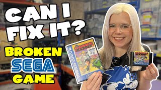 Faulty Sega Mega Drive Game | Can I Fix It?