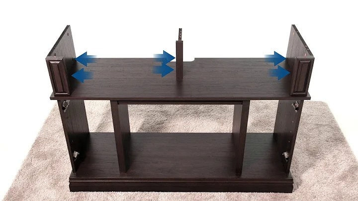 48 inch Whalen Fireplace Console Video Assembly Gu...
