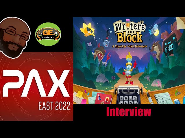 Writer's Block interview Pax East 2022 - Tic Toc Games