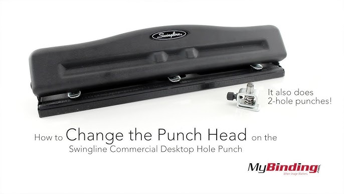 How to punch 6 holes for your filofax paper with a two hole puncher 