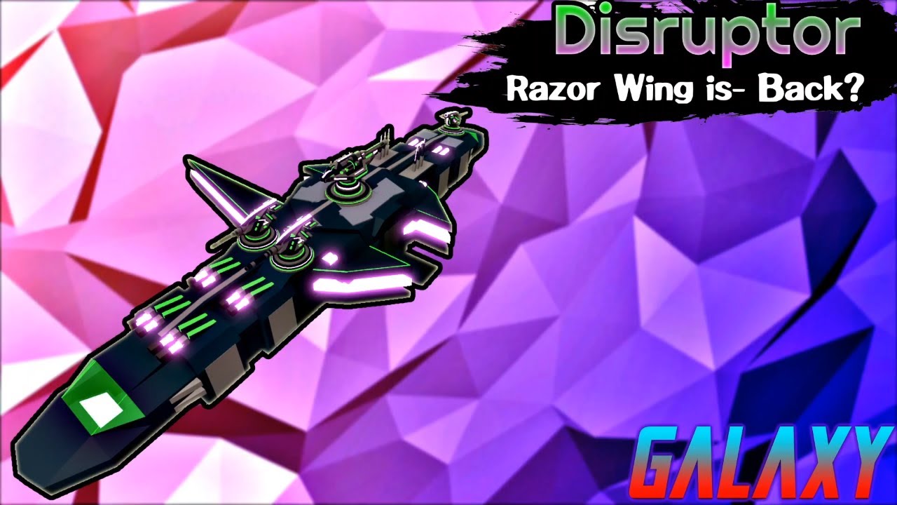 Disruptor Re Released Ship Review Roblox Galaxy Ship Review 2020 Youtube - roblox galaxy disruptor