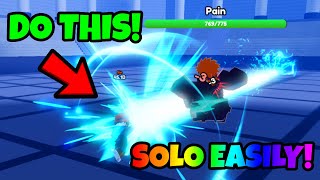 How To *SOLO* The Pain Boss EASILY In Anime Fighting Simulator X! (F2P)