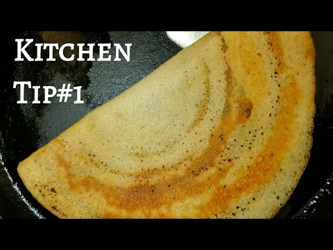 Dosa is sticking
