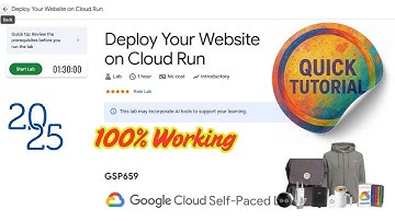 Deploy Your Website on Cloud Run || GSP659 || Easiest Tutorial || #qwiklabs #arcade