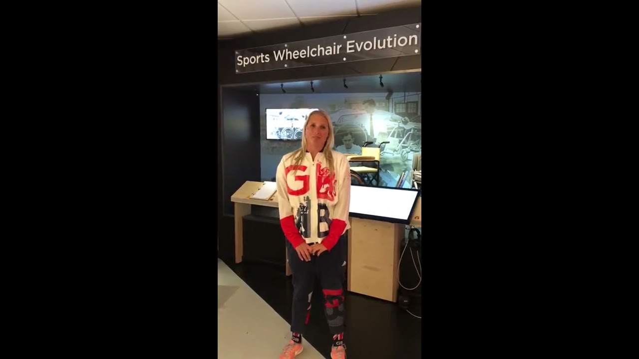 Stephanie Millward's favourite object at the National Paralympic Heritage Centre