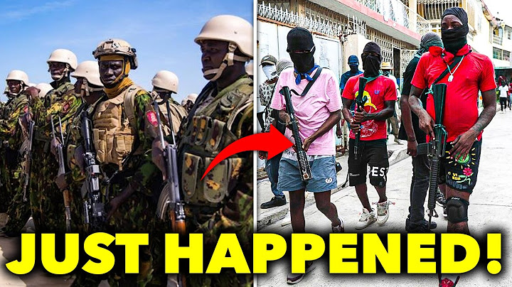 Shockwaves in Haiti: 400 Kenyan Police Officers Arrive in Port-au-Prince!