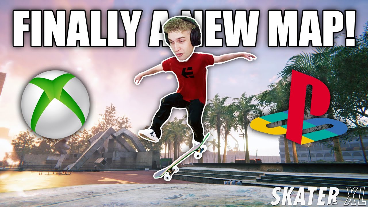 BEAUTIFUL new CONSOLE Street map in Skater XL! Skater XL