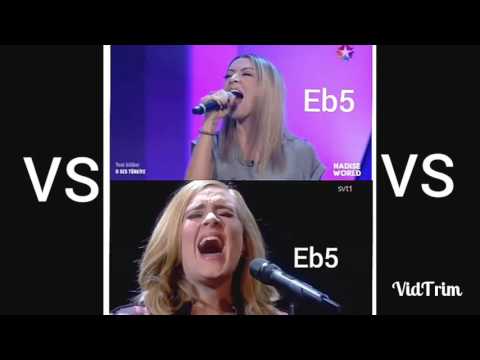 Hadise VS Adele Vocal Battle-High Notes (Düello)