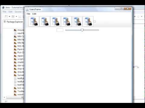 Java programming Lesson 70 GUI : Toolbar ImageIcons