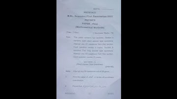 m.sc first semester// mathematical mechanics//ssju University.