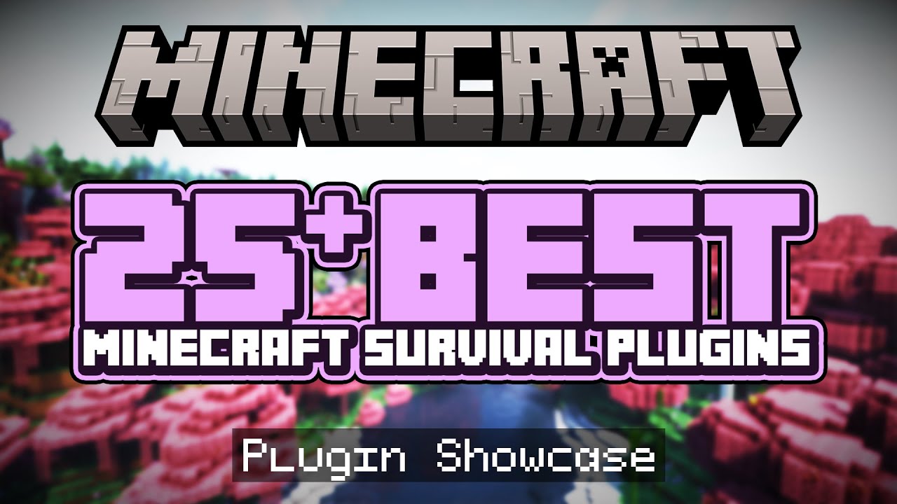 Begrænset Eddike Kæreste 25+ BEST Plugins For Your Minecraft Survival Server (1.20+) - YouTube