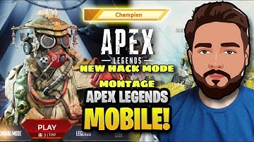 APEX LEGENDS MOBILE NEW HACK MODE MONTAGE GAMEPLAY || TRIDEEPisLive