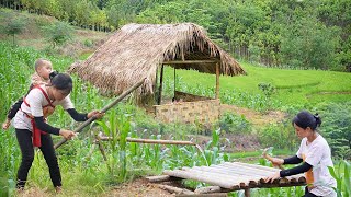 Single mother brings clean water to the bamboo house  Ly Thi Thu Thao