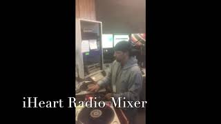 DJ Johnny V/ iHeart Radio Mixer Mixing in the Morning