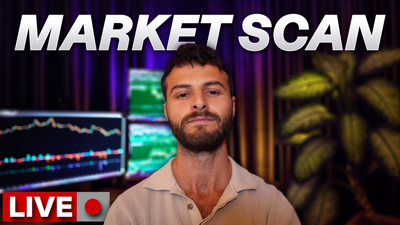 🔴 O&F Market Analysis: Crypto, Equities, Commodities (Live Trading) 🔴