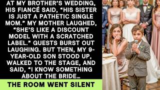 Information At My Brother’s Wedding, His Bride Insulted Me—Then My 9 Year Old Son Took the Mic And… News