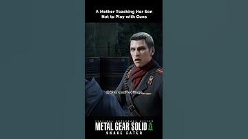 Ocelot krijgt uitbrander van zijn moeder #metalgearsolid #mgs3