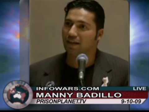 The Alex Jones Show with Manny Badillo 9 10 09 Pt 3