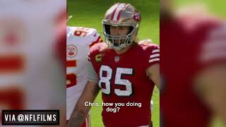 Famous 49ers George Kittle has hilarious Mic’d Up vs Chiefs Profile