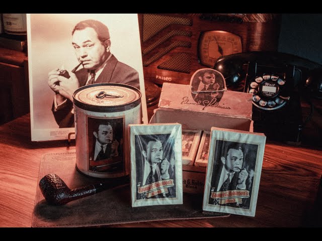 edward g robinson pipe tobacco Edward G Robinson's Pipe Tobacco Blend (1940s-1950s)