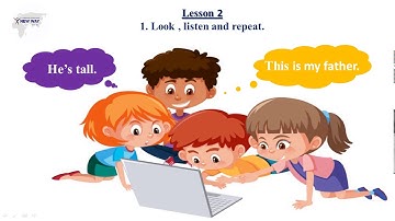 【Tiếng Anh Lớp 4】 UNIT 14 : What Does He Look Like?