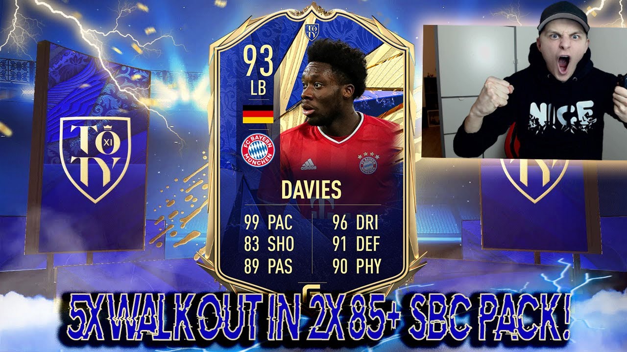 OMG! 5x WALKOUT in legendärem 2x 5x 85+ SBC PACK OPENING EXPERIMENT ...