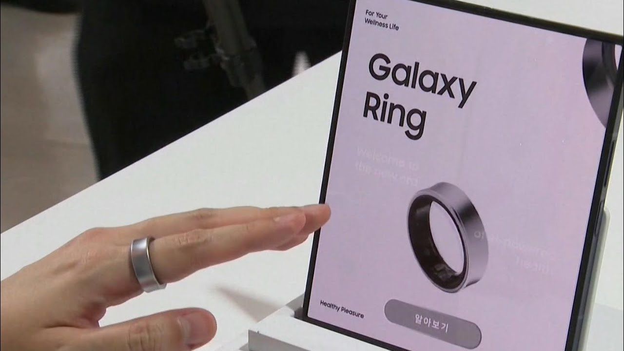 Samsung Rig Samsung Galaxy Ring | Tech giant introduces latest in wearable AI - YouTube