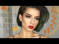 Fall makeup to make green eyes POP! | GRWM