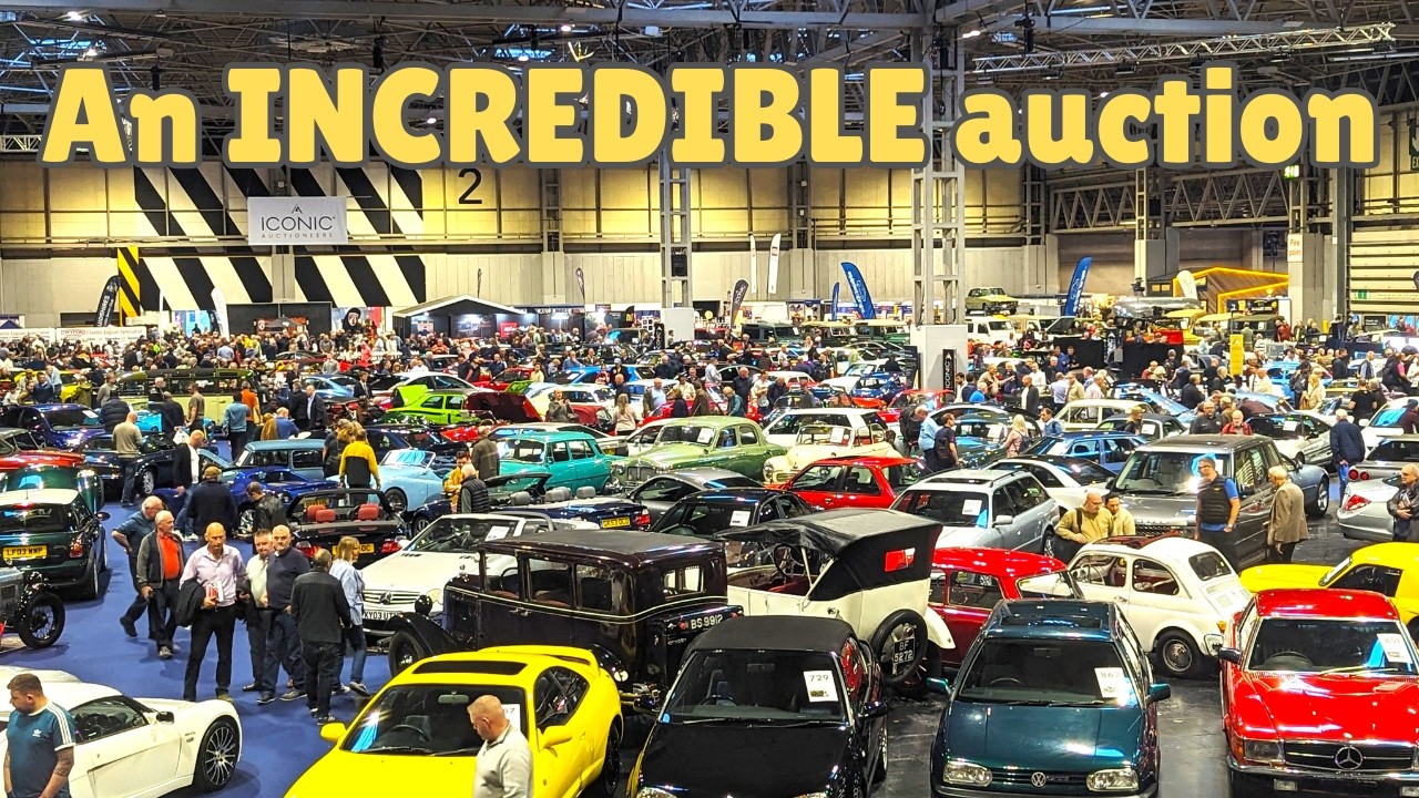 WORLD RECORDS and HARRY'S CARS: ICONIC's AUCTION REVIEW at the Classic Motor Show, NEC