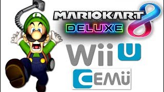 CEMU Wii U MK8DX Luigis Mansion Battle on MK8 (mods) HD 60fps