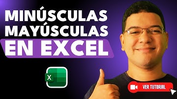 Cómo CONVERTIR LETRAS MINÚSCULAS a MAYÚSCULAS en Excel - ✨Guía con y sin fórmula📊