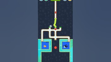 save this fish minigame all part gameplay fishdom hard level #savethefish #fishdom #shorts