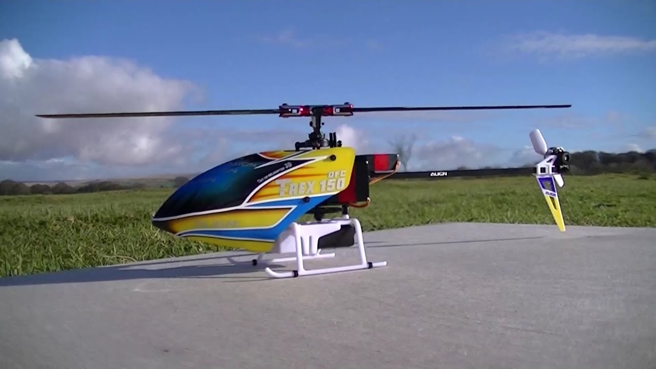 Align T-rex 150 Maiden Flight