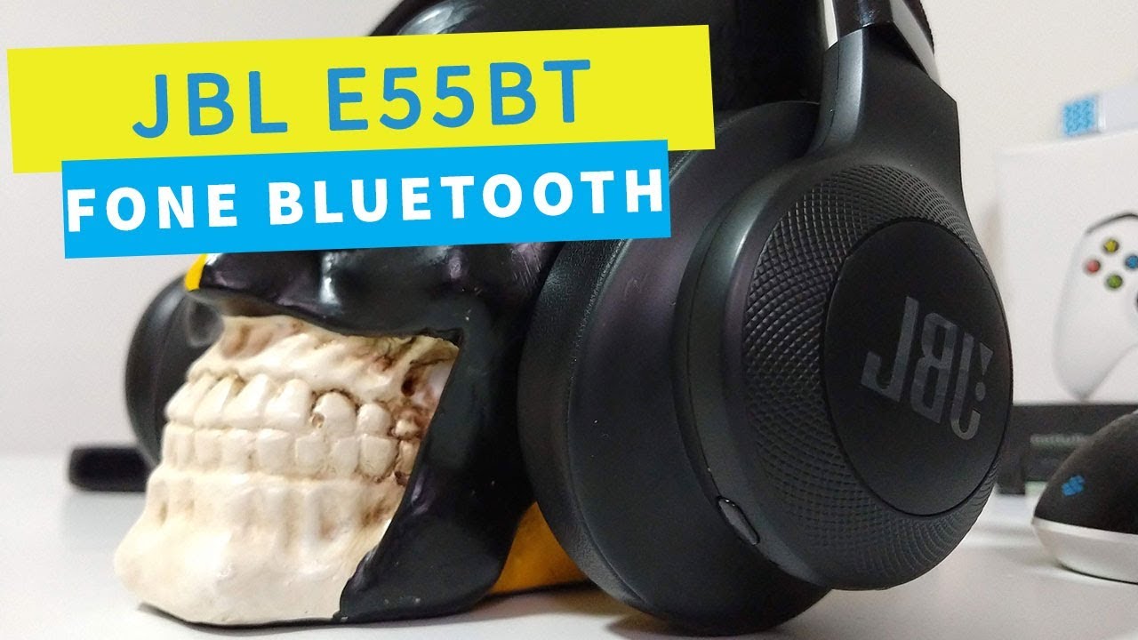 JBL E55BT: Fone Bluetooth de BOA QUALIDADE - YouTube