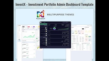 Responsive Investment Admin Template with Analytics, Charts, and Portfolio Management Tools